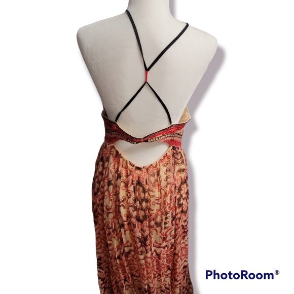 🎉3xHP🎉RARE NWOT FP Embroidered Chiang Mai Maxi Dress - Picture 12 of 15